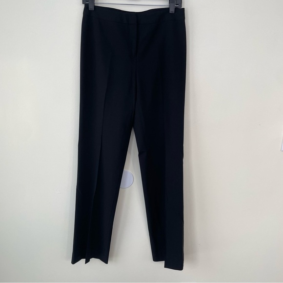 Lafayette 148 New York Pants - Lafayette 148 New York Black Wool Trouser Pants size 2 Straight Leg